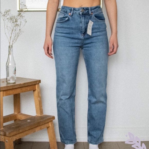 ASOS design farleigh straight leg 90s jeans - Picture 3 of 7